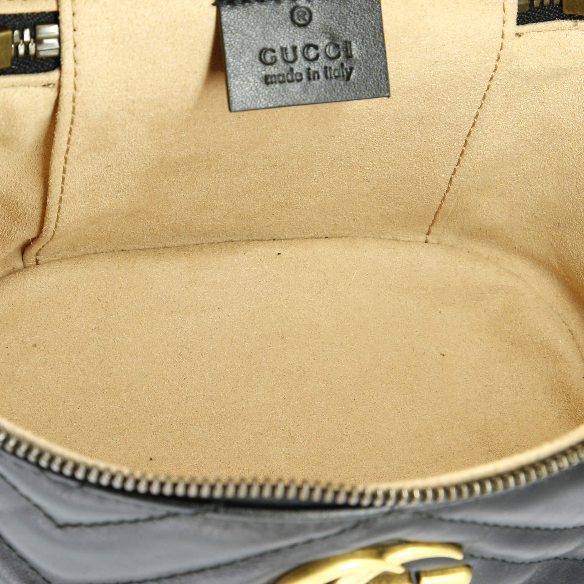 GG Marmont Vanity Backpack Matelasse Leather Mini