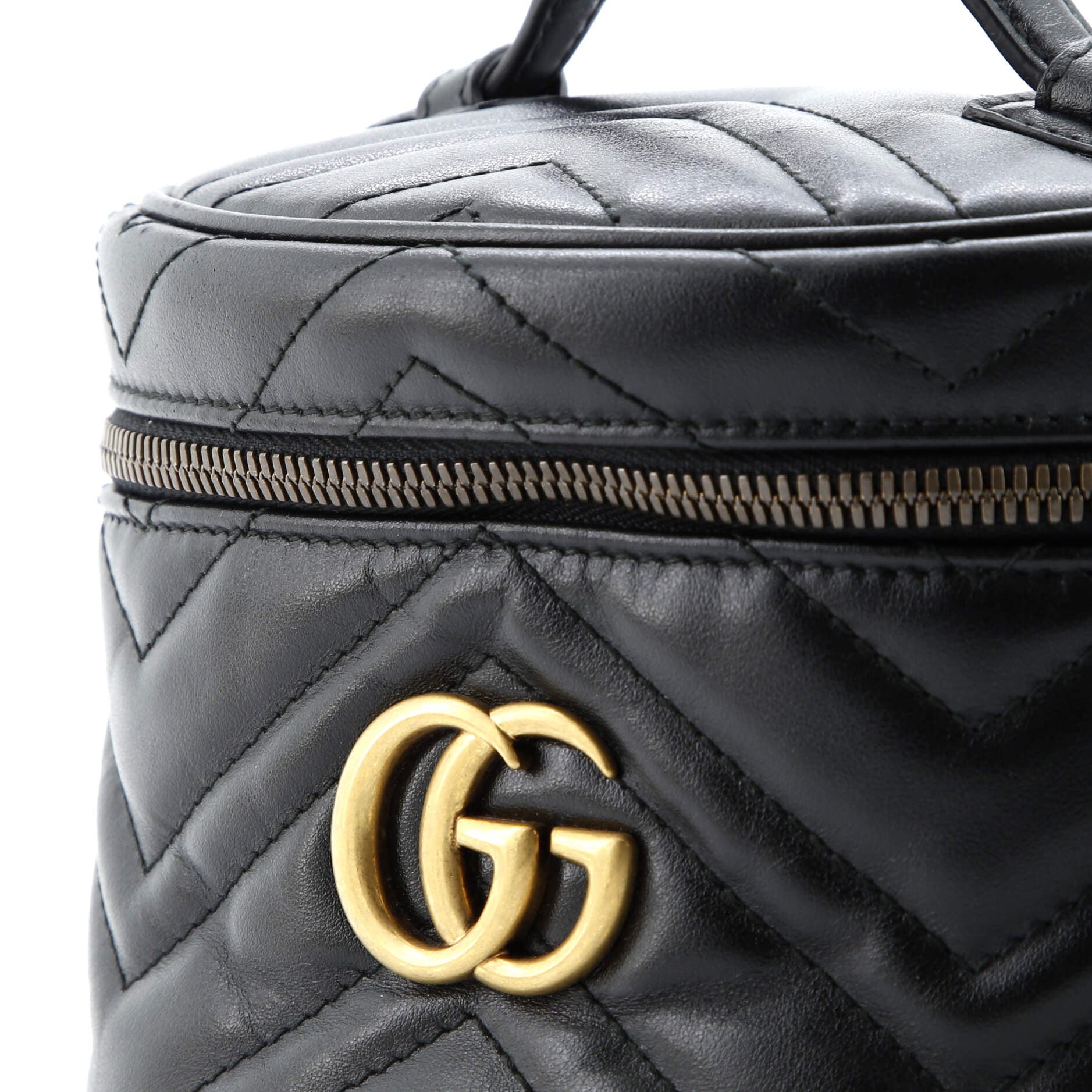 GG Marmont Vanity Backpack Matelasse Leather Mini