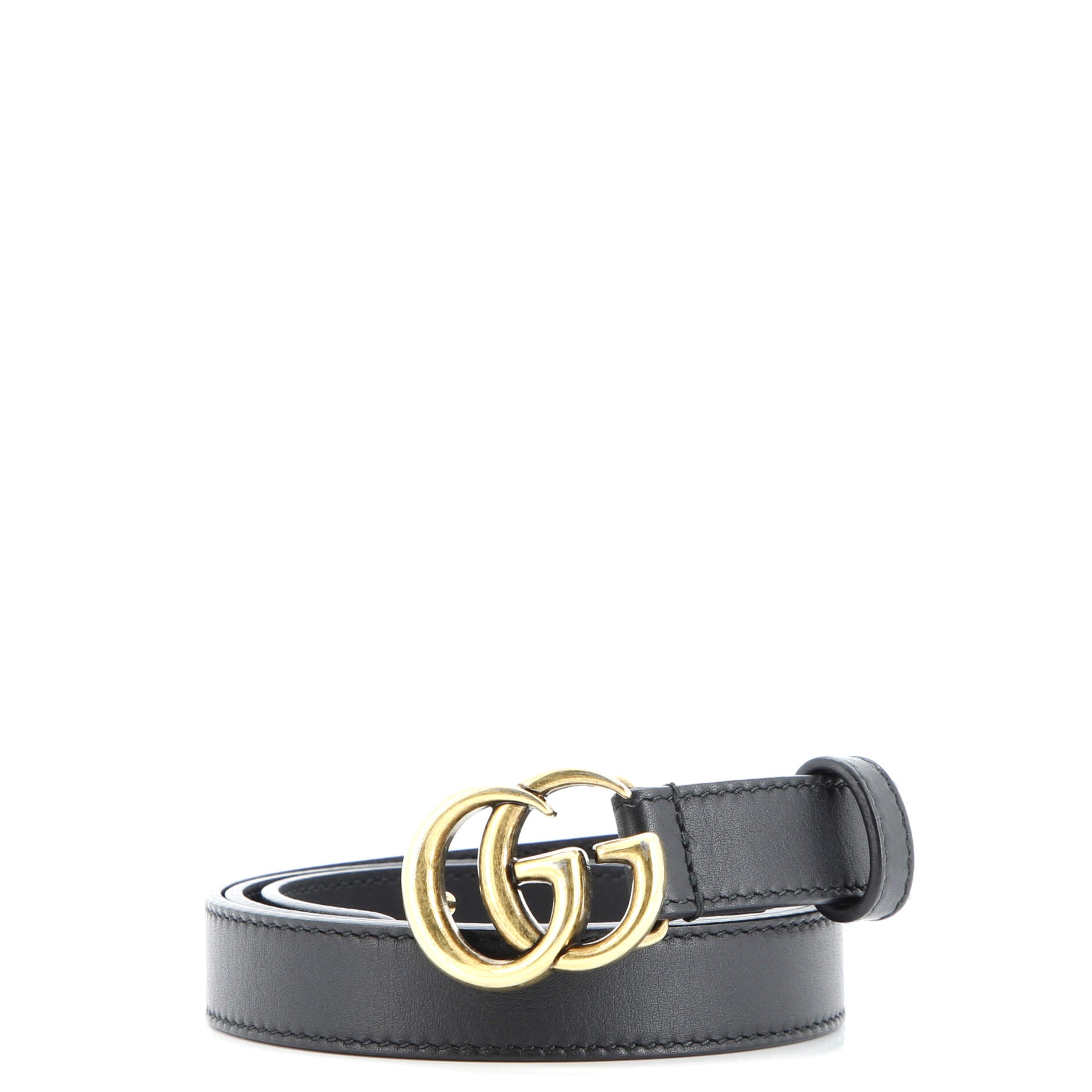 GG Marmont Belt Leather Thin