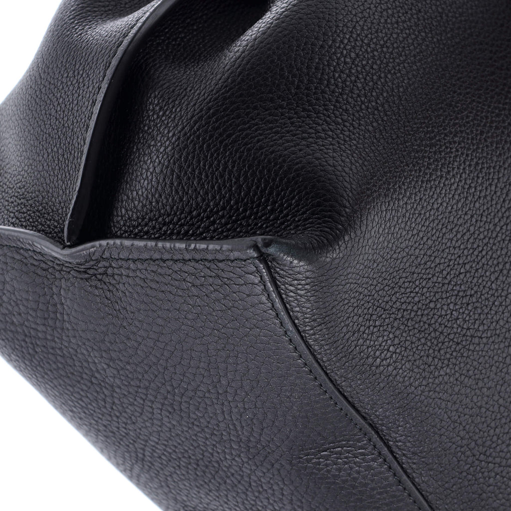 Bamboo Daily Top Handle Bag Leather Large