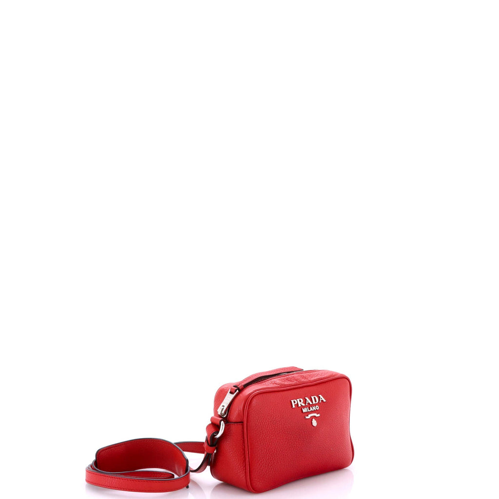 Dual Strap Camera Bag Vitello Daino