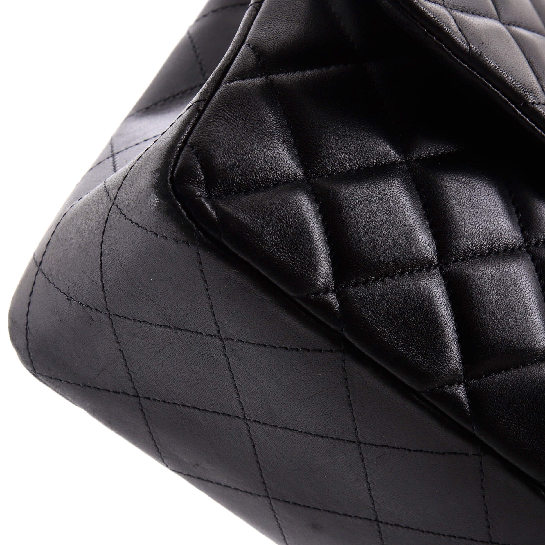 Classic Single Flap Bag Quilted Lambskin Jumbo