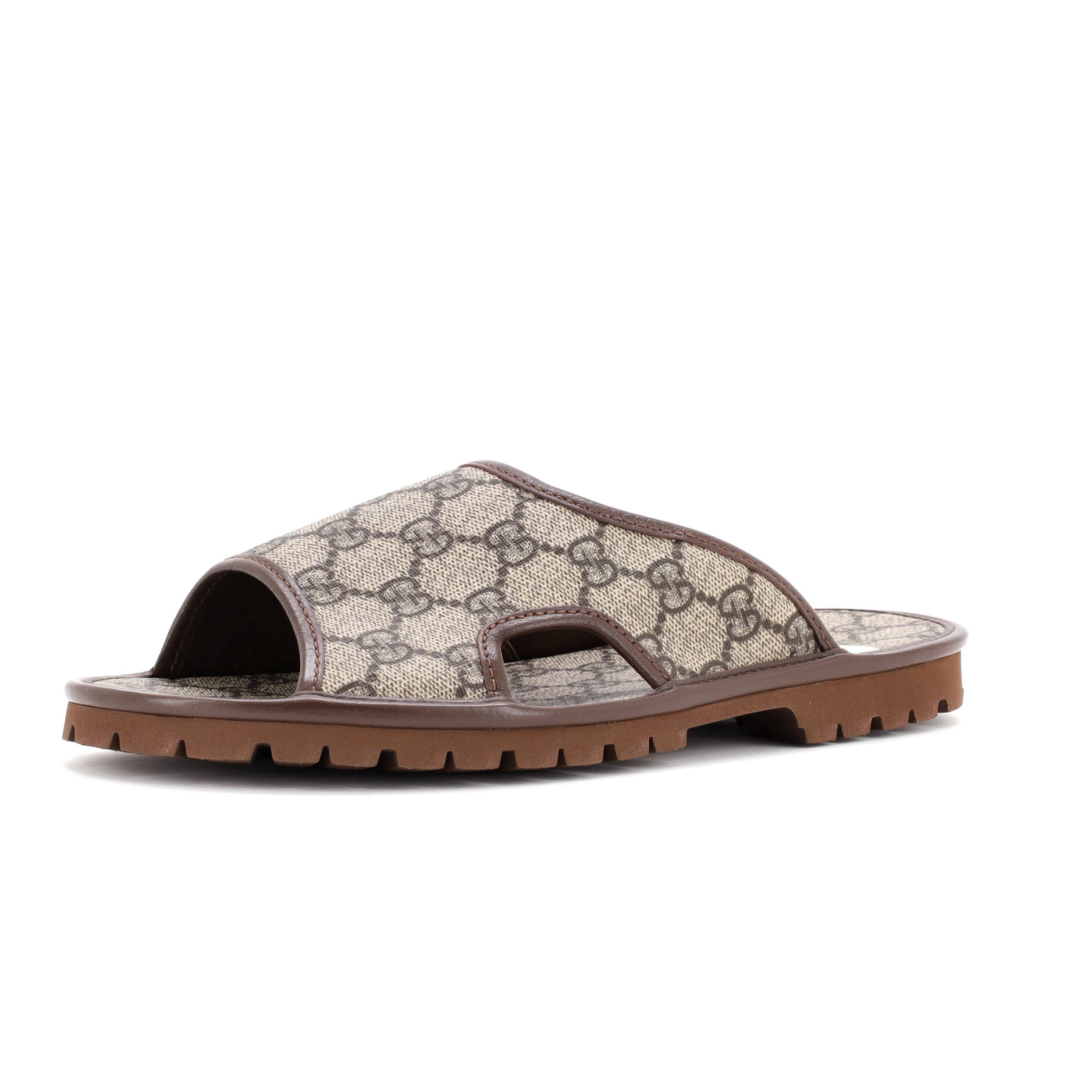 Men's Slide Sandals GG Coated Canvas