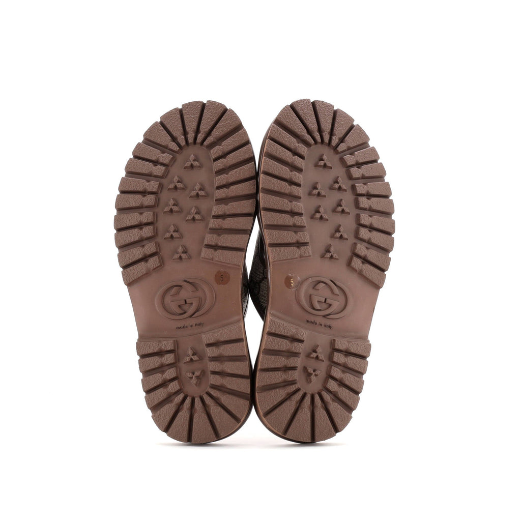 Men's Slide Sandals GG Coated Canvas