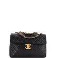Vintage Classic Single Flap Bag Quilted Lambskin Maxi
