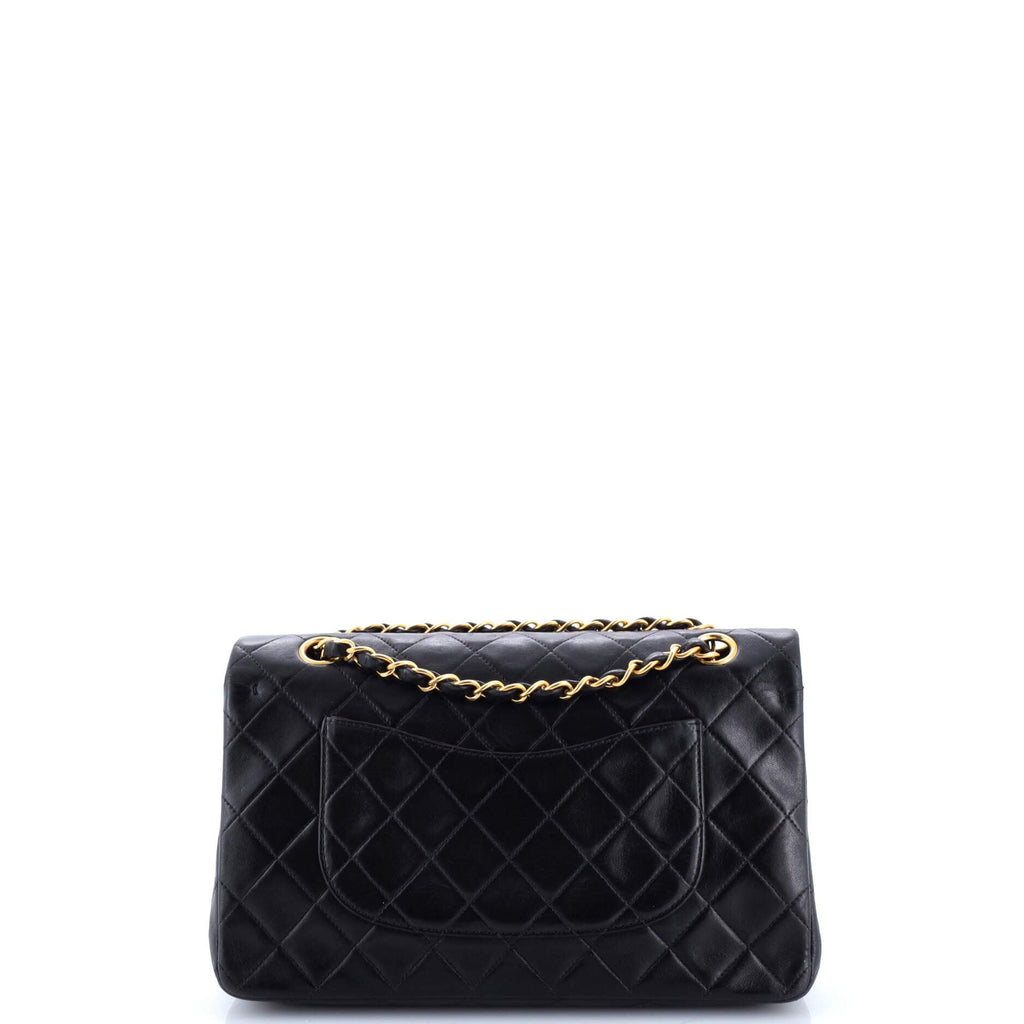 Vintage Classic Double Flap Bag Quilted Lambskin Medium