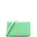 Boy Wallet on Chain Quilted Lambskin