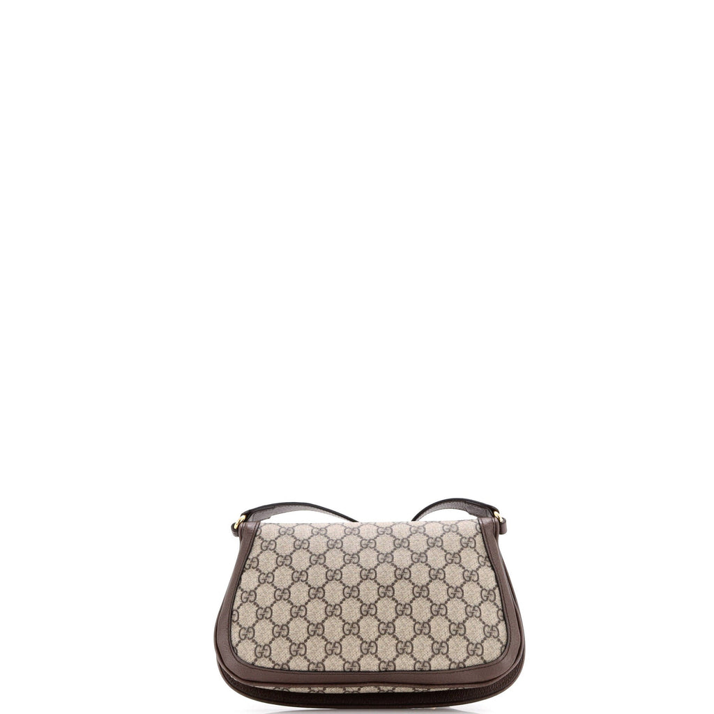 Blondie NM Chain Flap Bag GG Coated Canvas Small