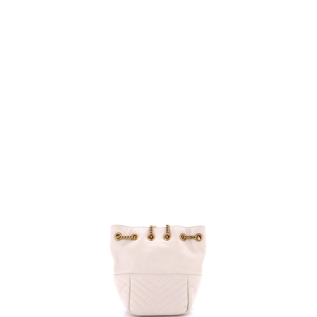 Joe Bucket Bag Matelasse Chevron Leather Mini