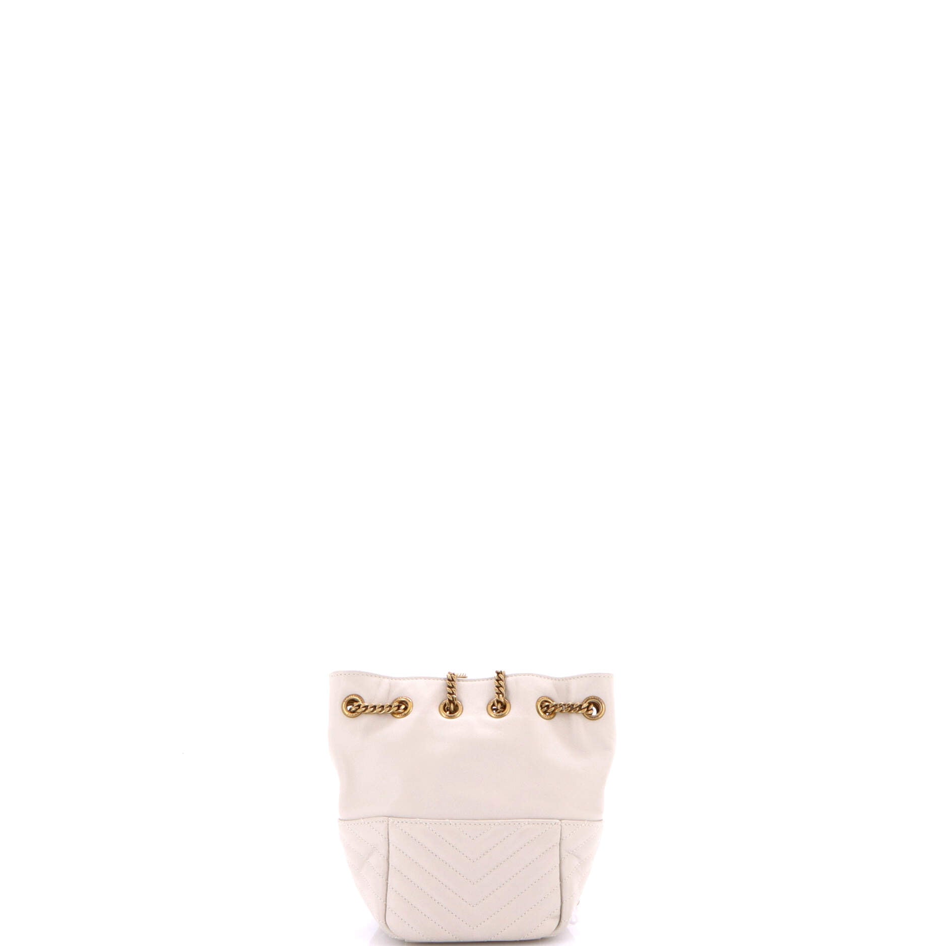 Joe Bucket Bag Matelasse Chevron Leather Mini