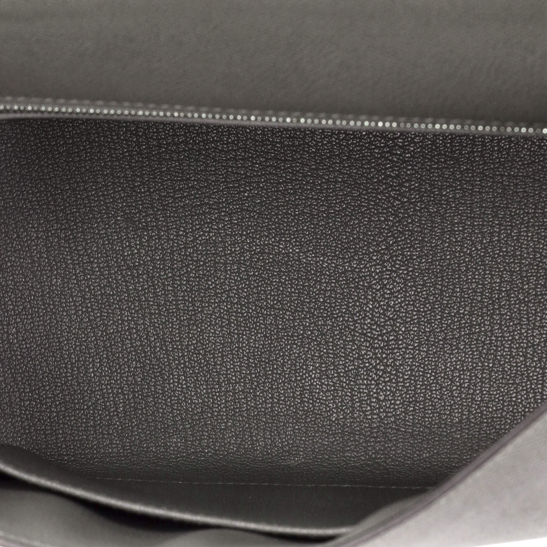 Kelly Handbag Grey Epsom with Palladium Hardware 25