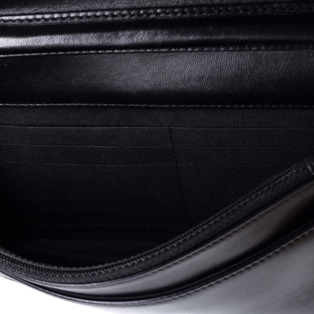 Coco Pleats Boy Wallet on Chain Pleated Crumpled Calfskin