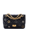 Crystal Charms 2.55 Reissue Flap Bag Aged Quilted Calfskin 224