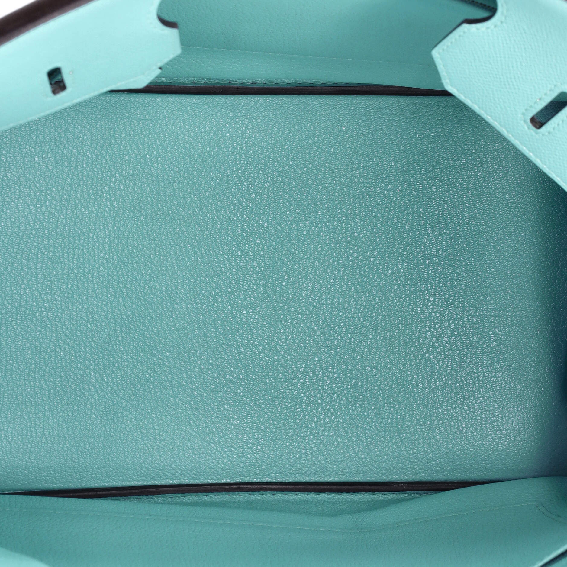 Birkin Handbag Bleu Atoll Epsom with Gold Hardware 35