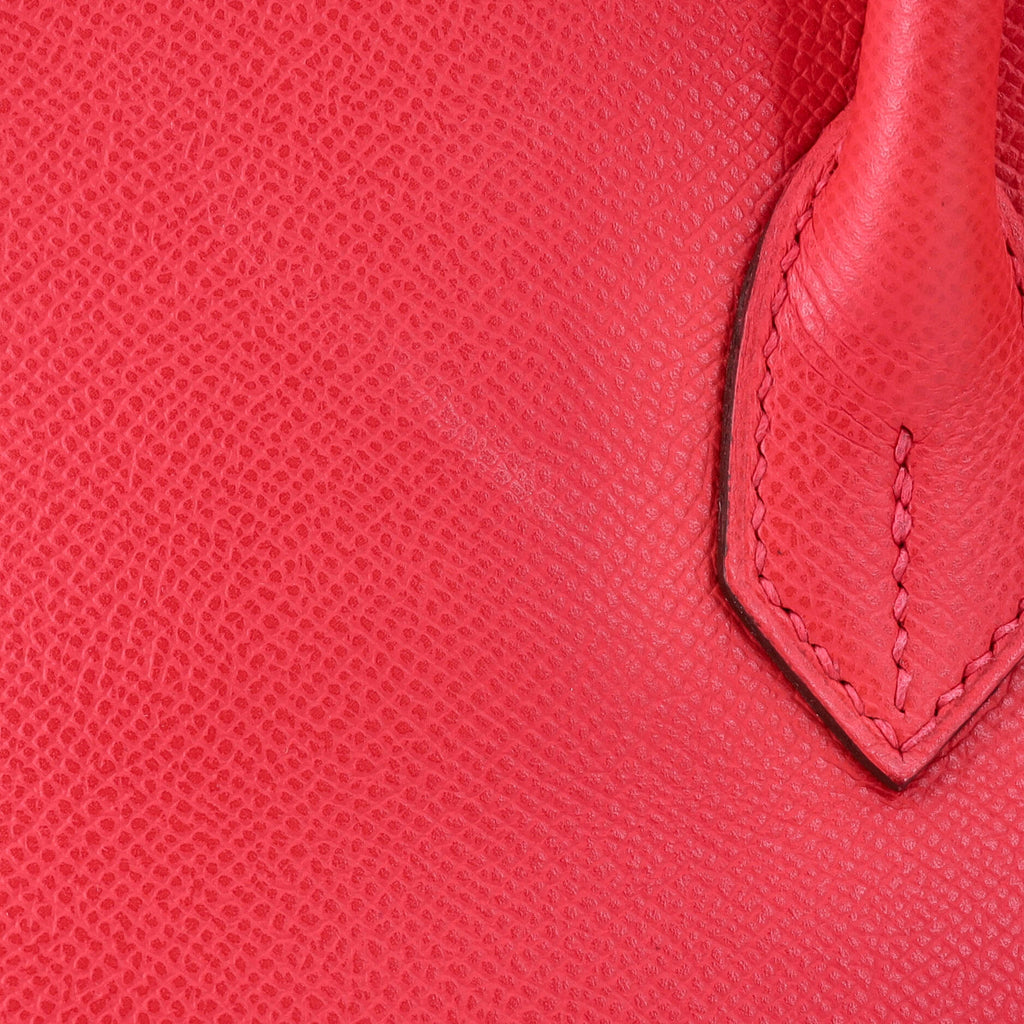 Birkin Handbag Bougainvillier Epsom with Palladium Hardware 30