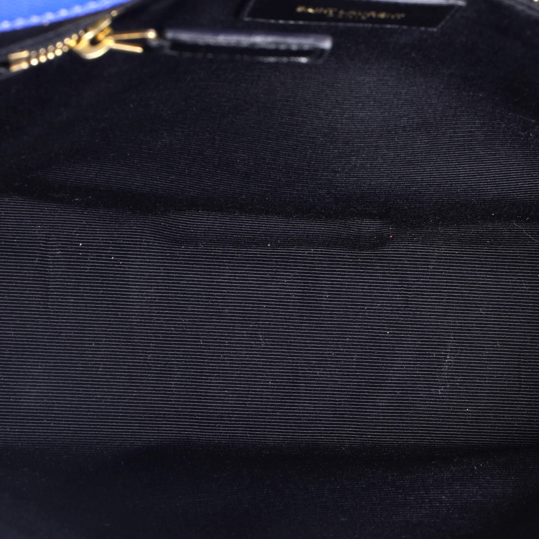 Classic Monogram Envelope Satchel Matelasse Chevron Leather Large
