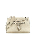 Emily Chain Flap Shoulder Bag Guccissima Leather Small