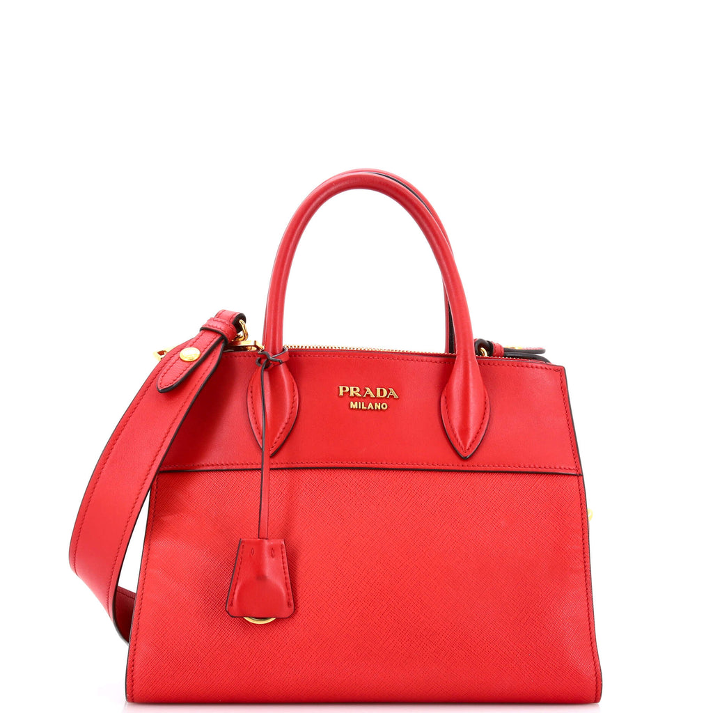 Paradigme Tote Saffiano with City Calf Small