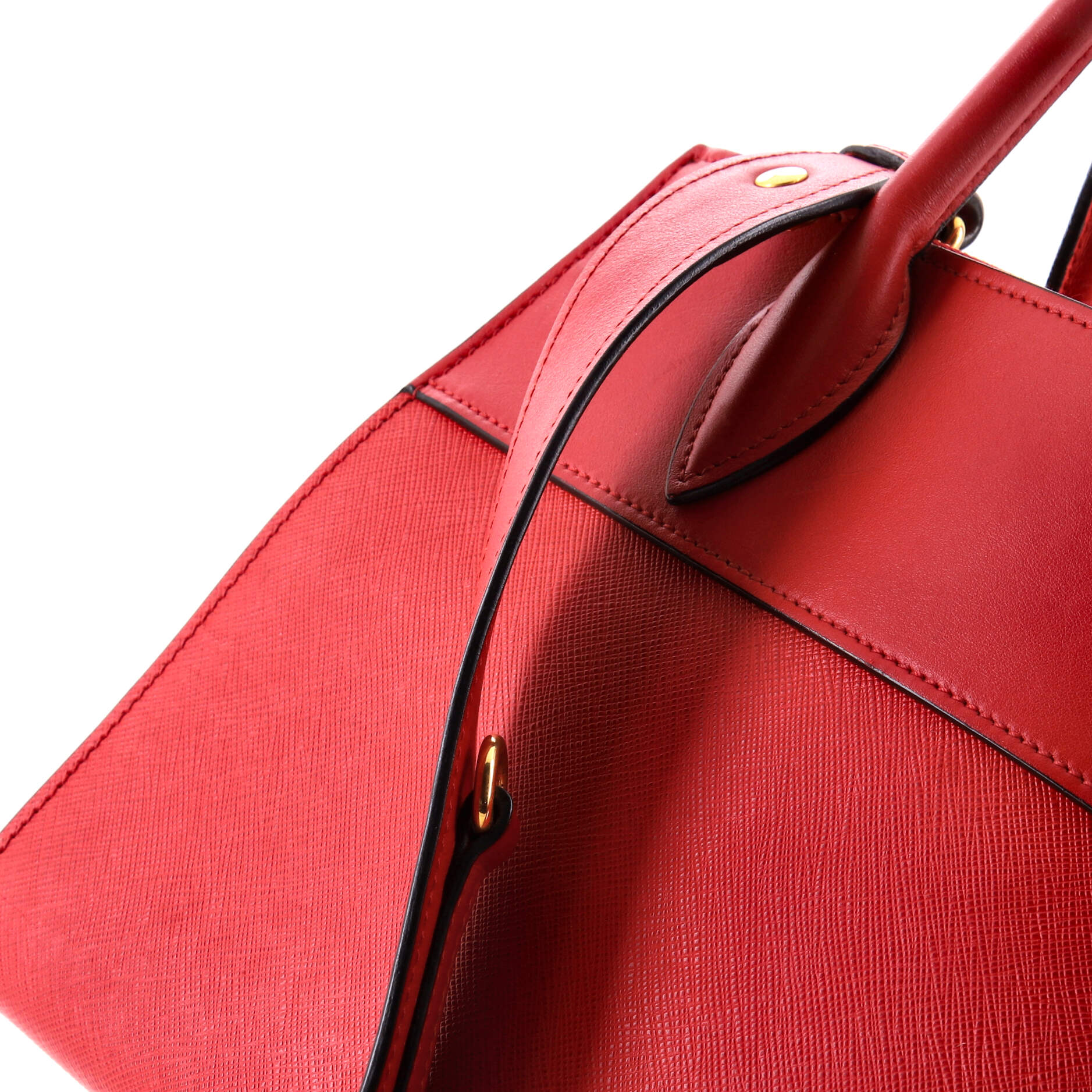 Paradigme Tote Saffiano with City Calf Small