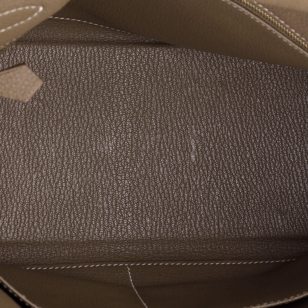 Kelly Handbag Grey Togo with Gold Hardware 28