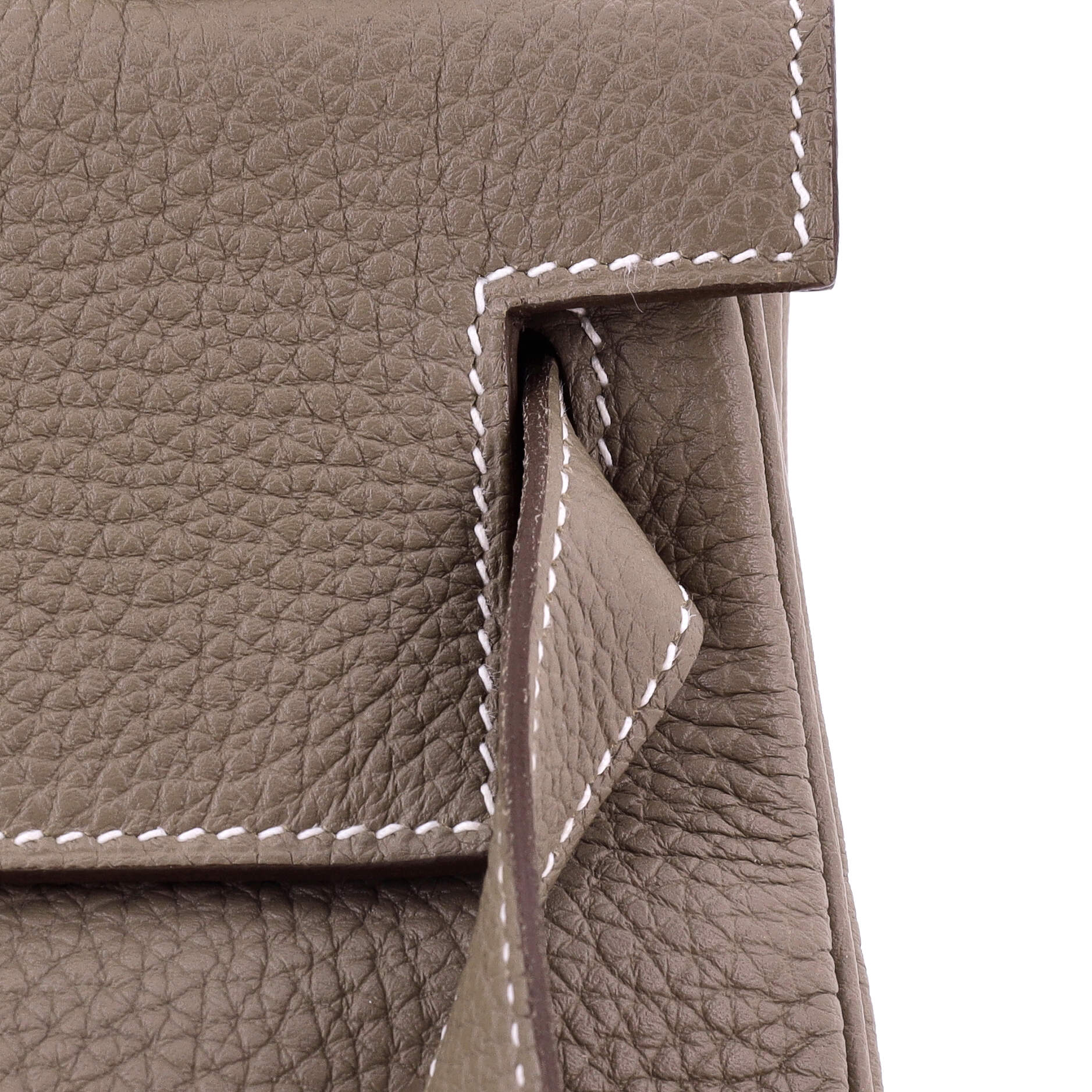 Kelly Handbag Grey Togo with Gold Hardware 28