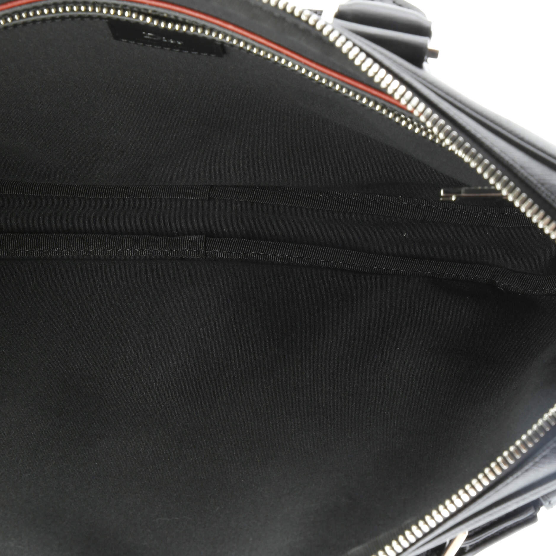 Homme Convertible Zip Slim Briefcase Leather Large
