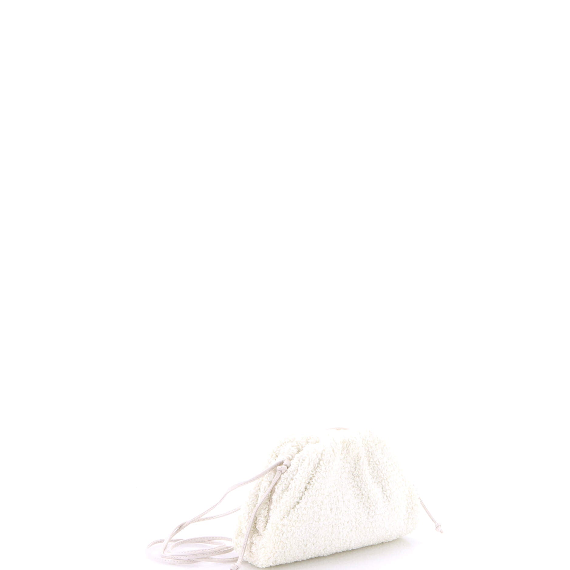 The Pouch Curly Raffia Mini