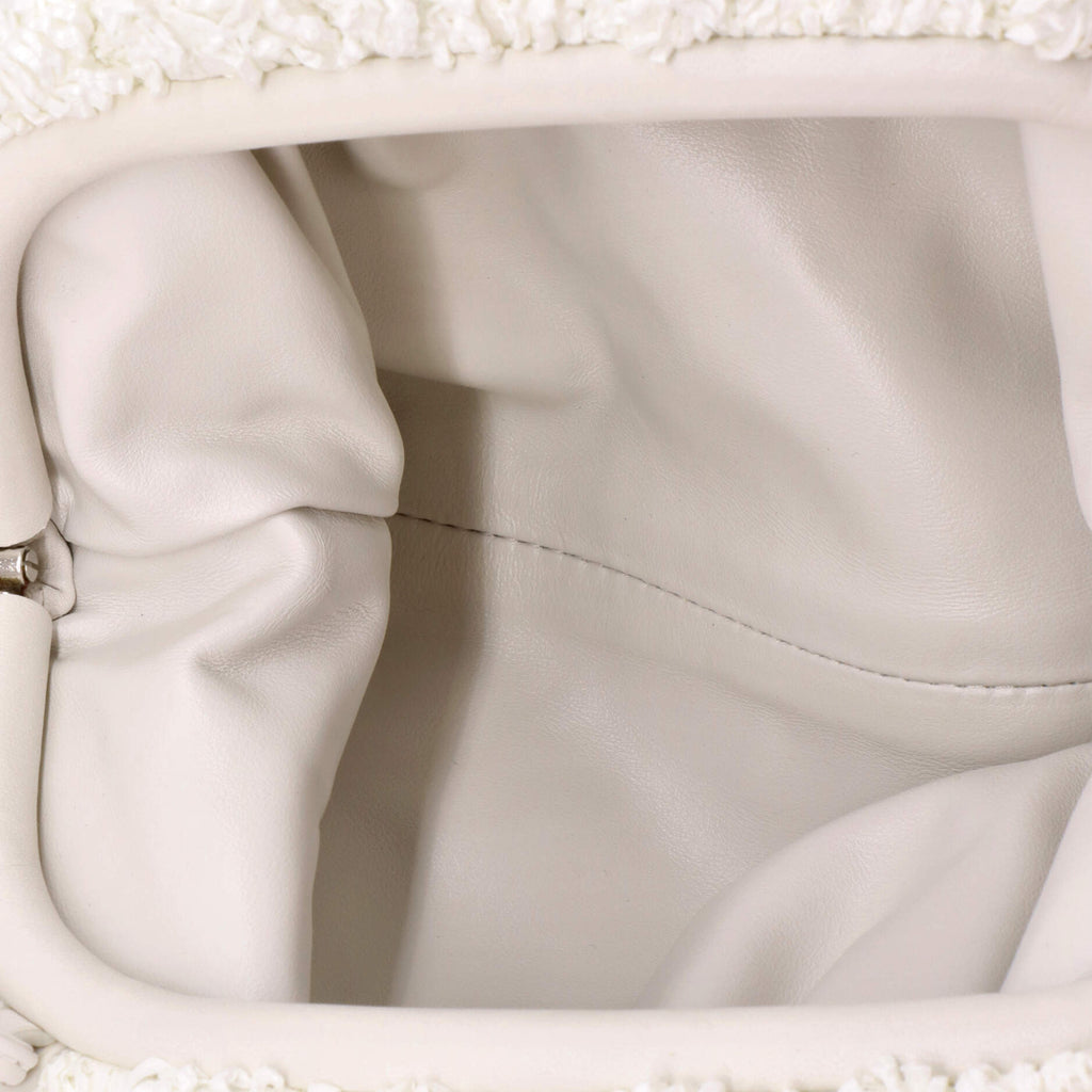 The Pouch Curly Raffia Mini