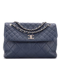 In The Business Flap Bag Quilted Calfskin Maxi