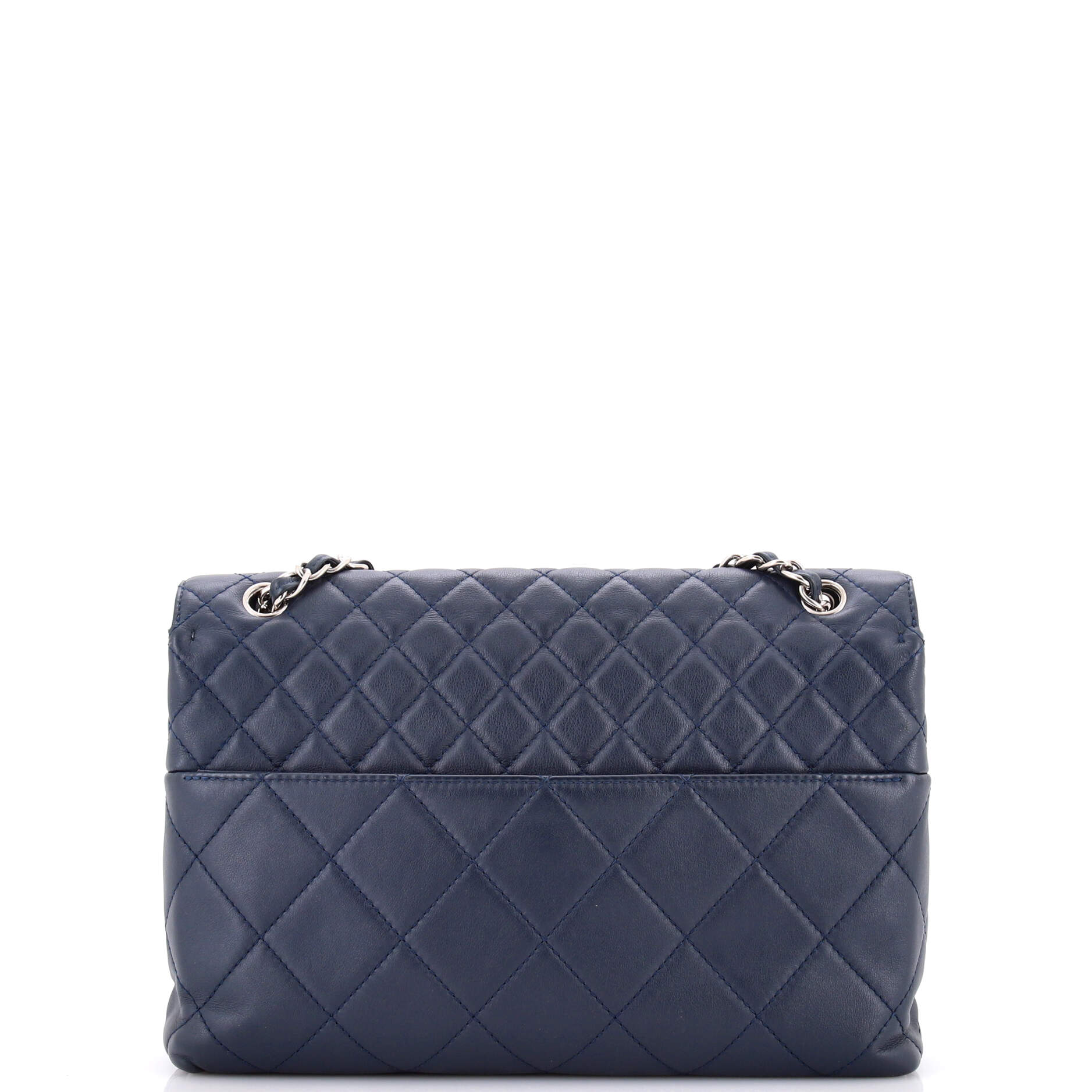 In The Business Flap Bag Quilted Calfskin Maxi