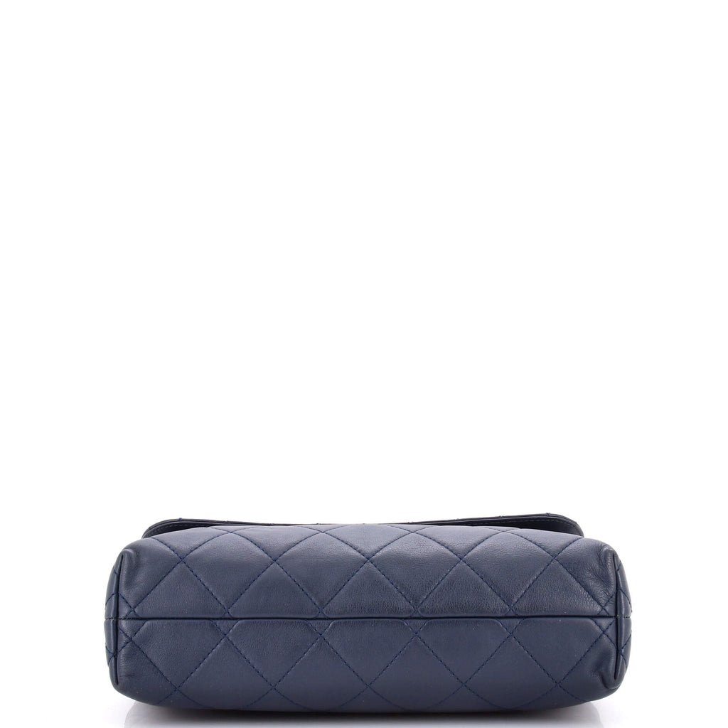 In The Business Flap Bag Quilted Calfskin Maxi