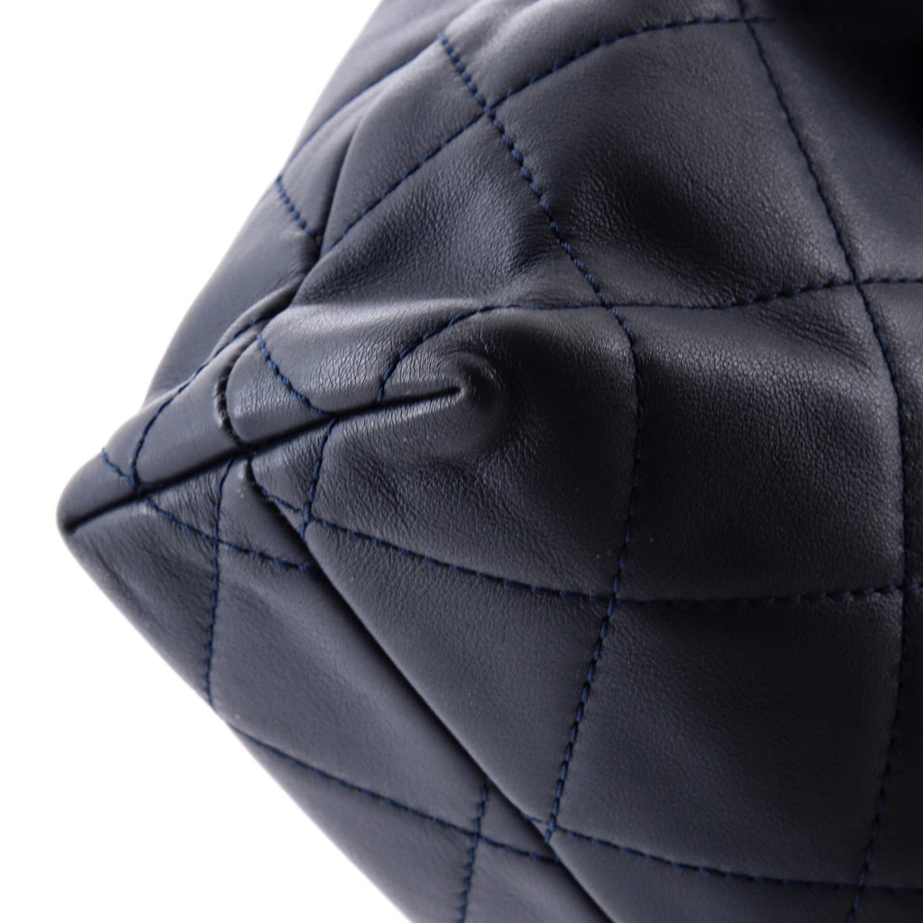 In The Business Flap Bag Quilted Calfskin Maxi
