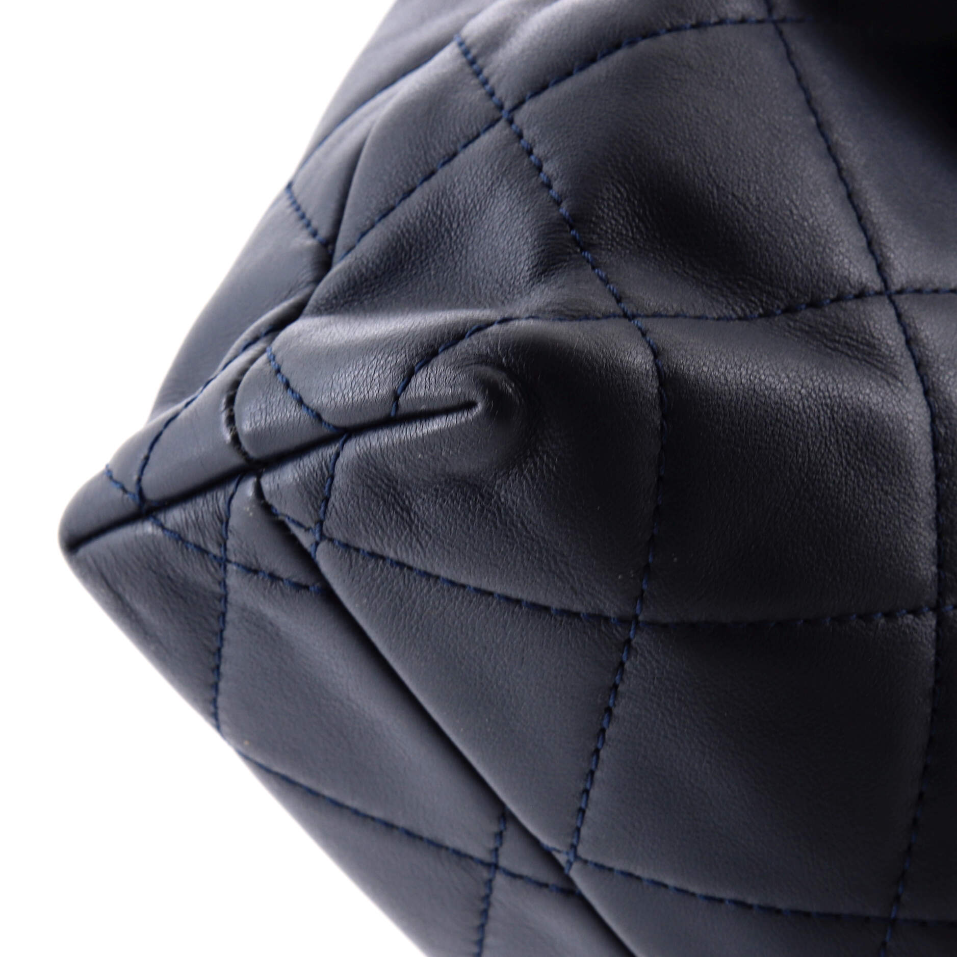 In The Business Flap Bag Quilted Calfskin Maxi