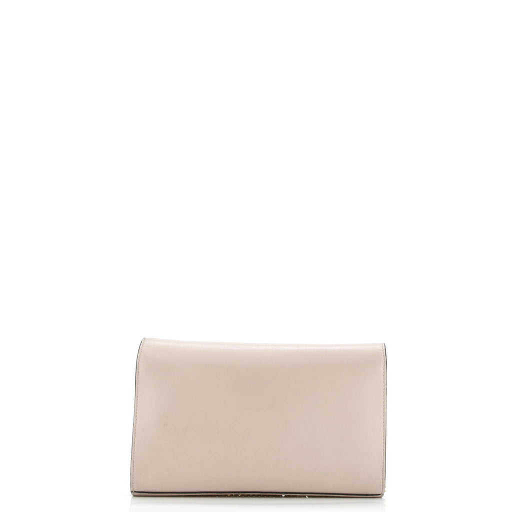F is Fendi Wallet on Chain Leather