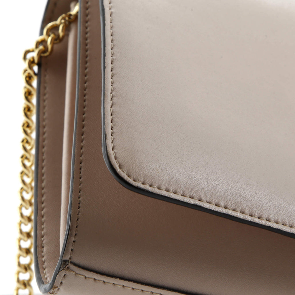 F is Fendi Wallet on Chain Leather