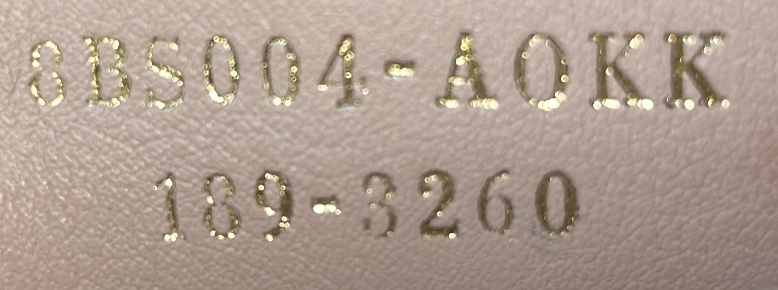 F is Fendi Wallet on Chain Leather