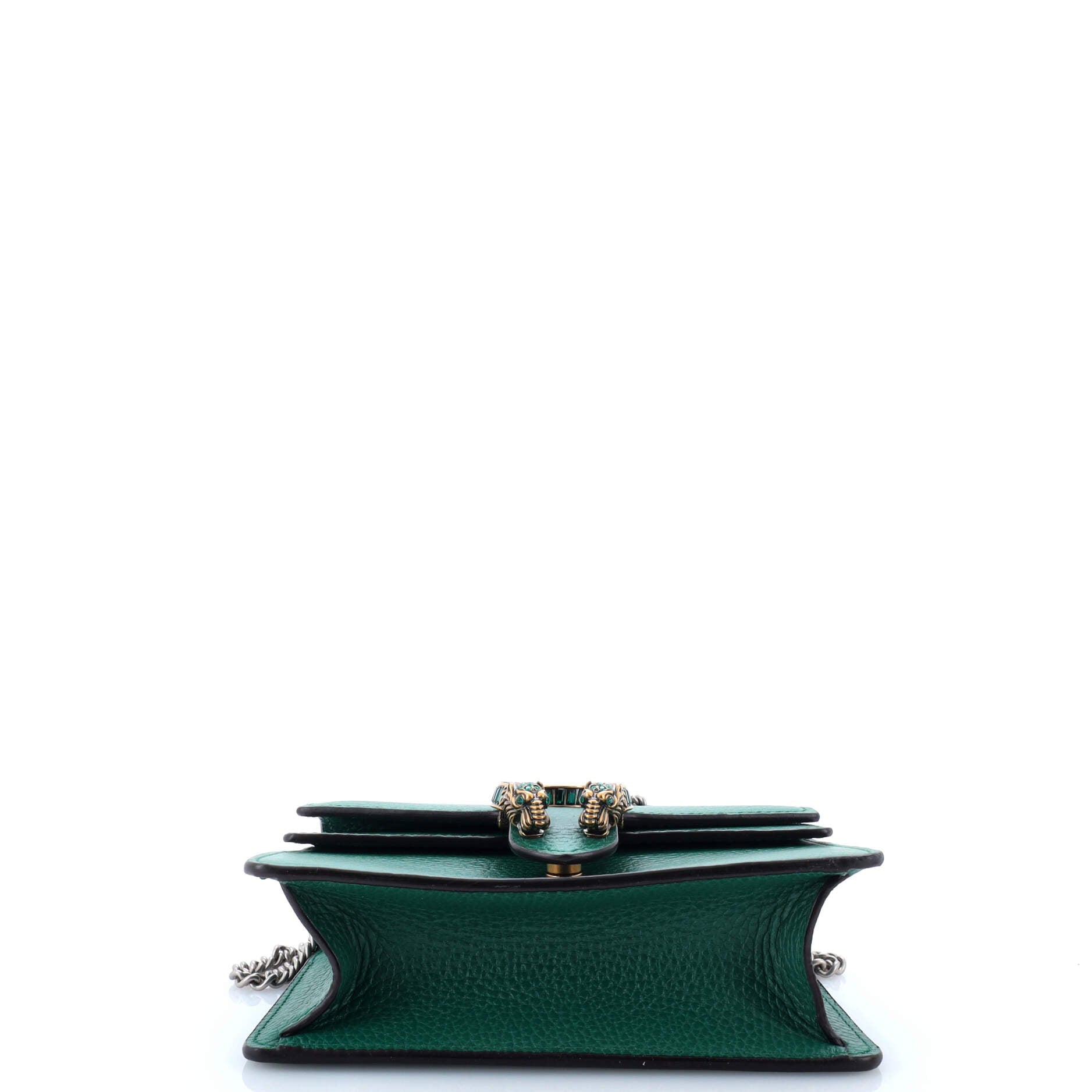 Dionysus Top Handle Bag Leather with Crystals Mini