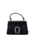 Dionysus Top Handle Bag Leather with Crystals Mini