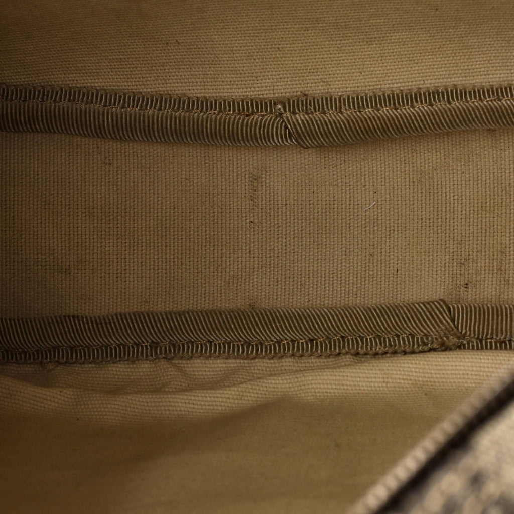 Front Zip Messenger GG Coated Canvas Medium