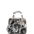 Lady Dior Bag Embroidered and Beaded Leather Medium