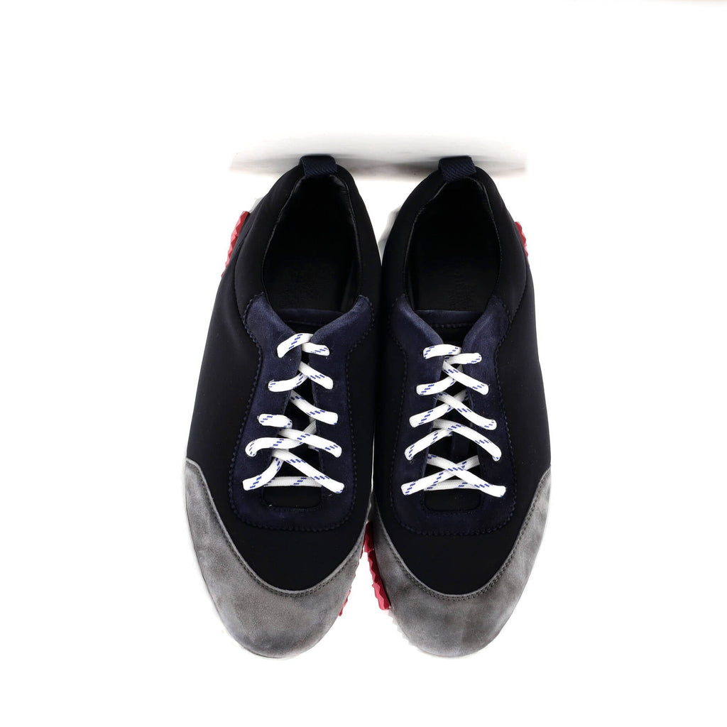 Women's Bouncing Sneakers Fabric and Suede