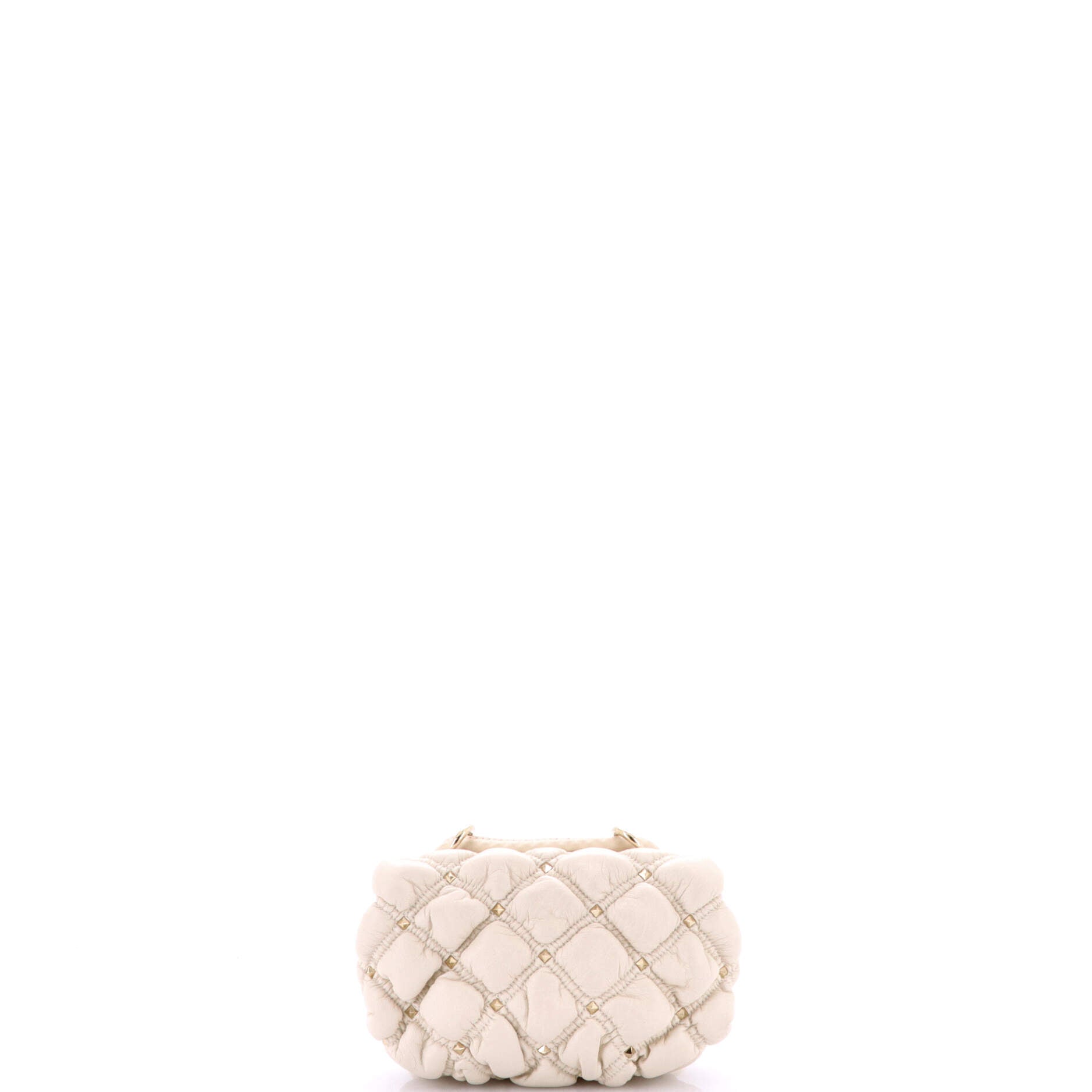 SpikeMe Flap Bag Quilted Leather Small