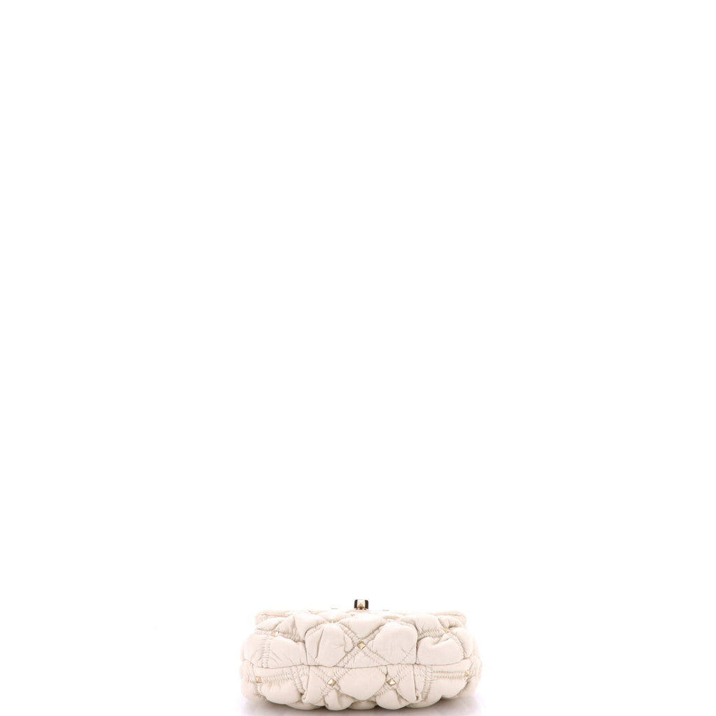 SpikeMe Flap Bag Quilted Leather Small