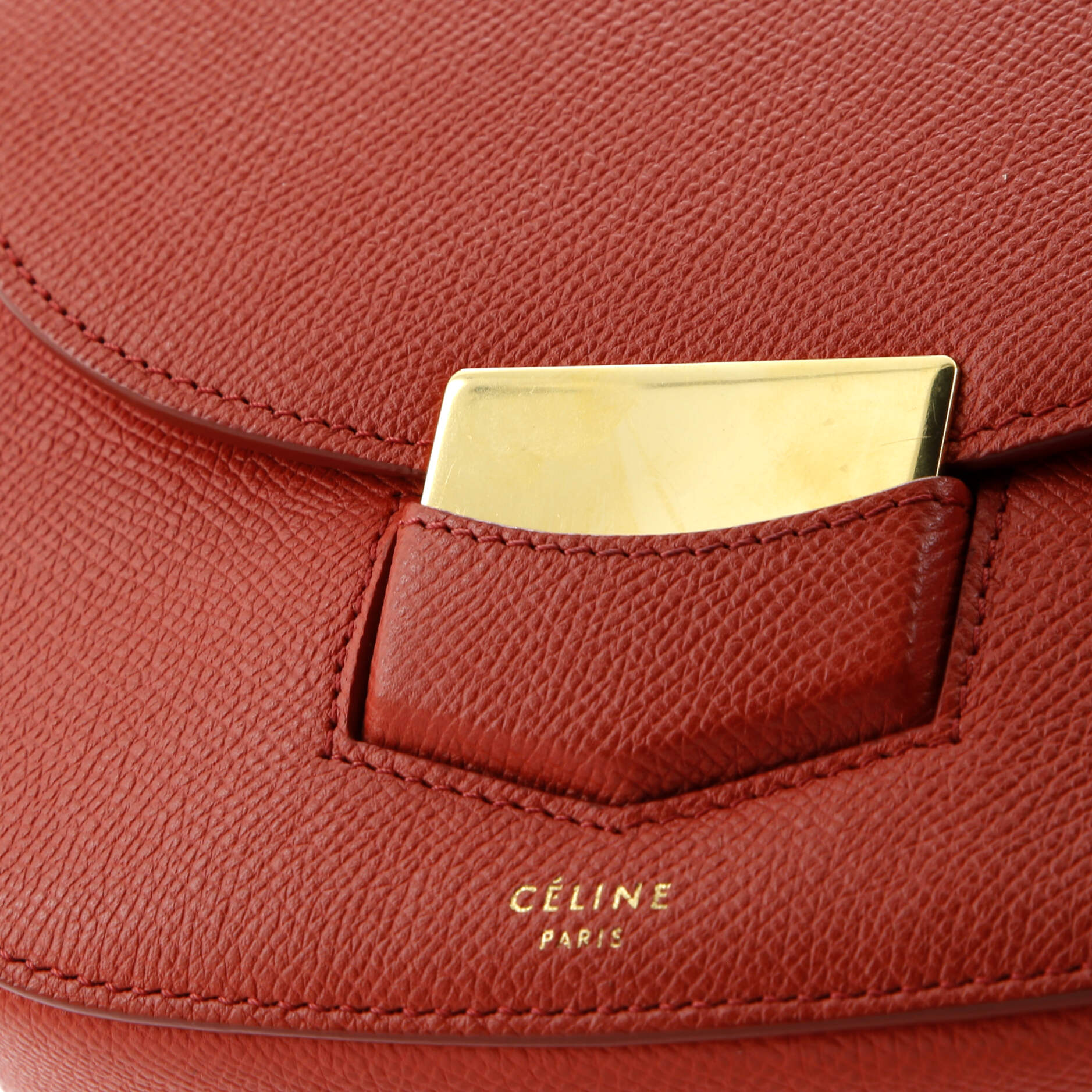 Trotteur Crossbody Bag Grainy Leather Small