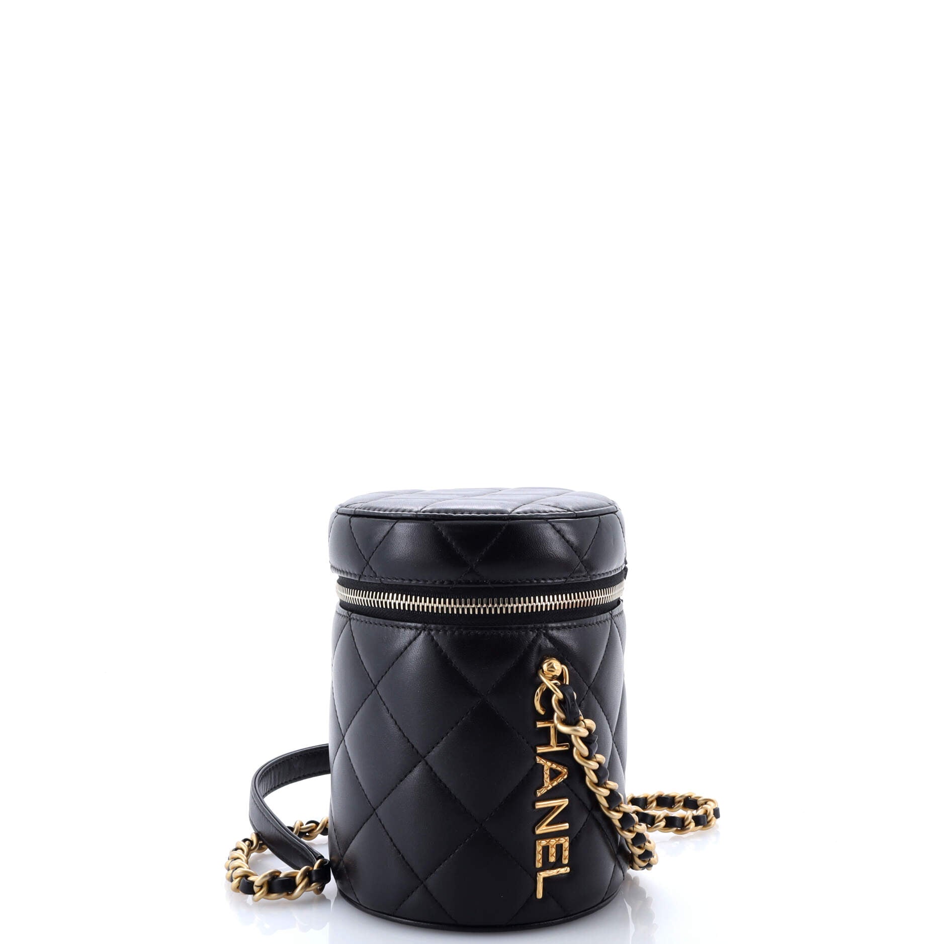 Side Note Vanity Case Quilted Lambskin Small