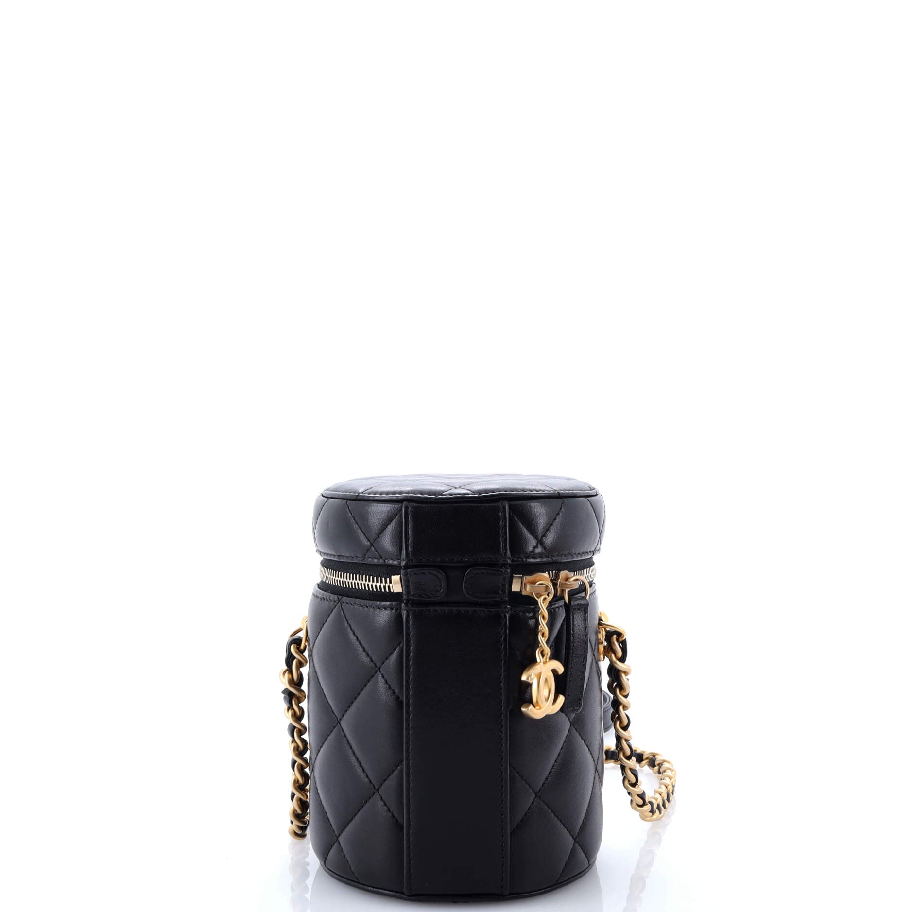 Side Note Vanity Case Quilted Lambskin Small