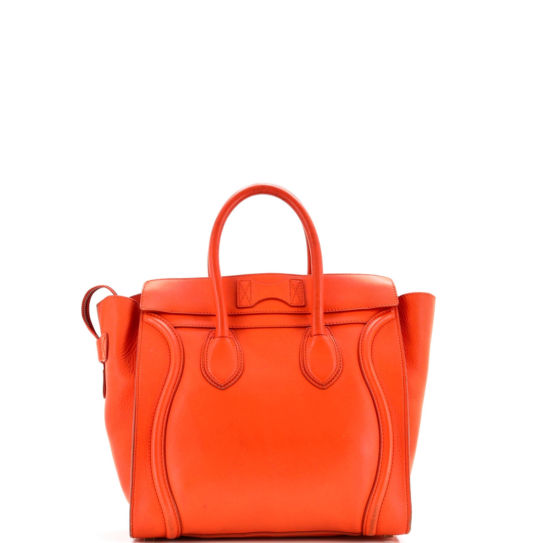 Luggage Bag Grainy Leather Mini