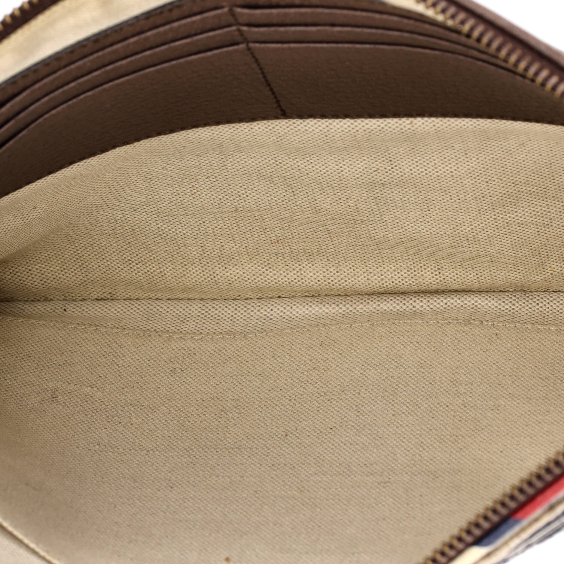 Courrier Pouch GG Coated Canvas with Applique