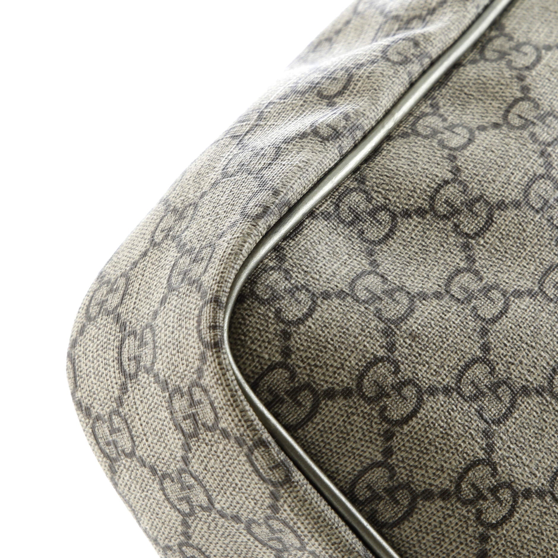 Front Zip Messenger GG Coated Canvas Medium