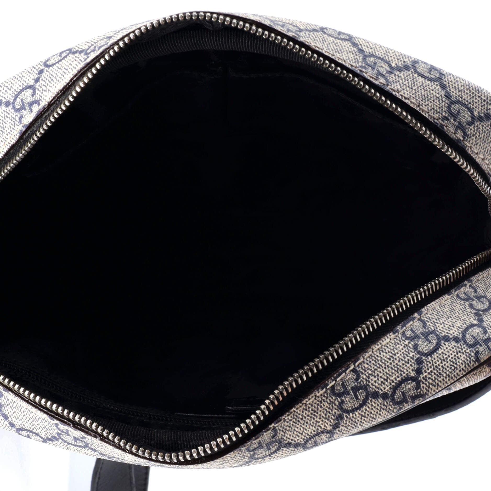 Front Zip Messenger GG Coated Canvas Medium